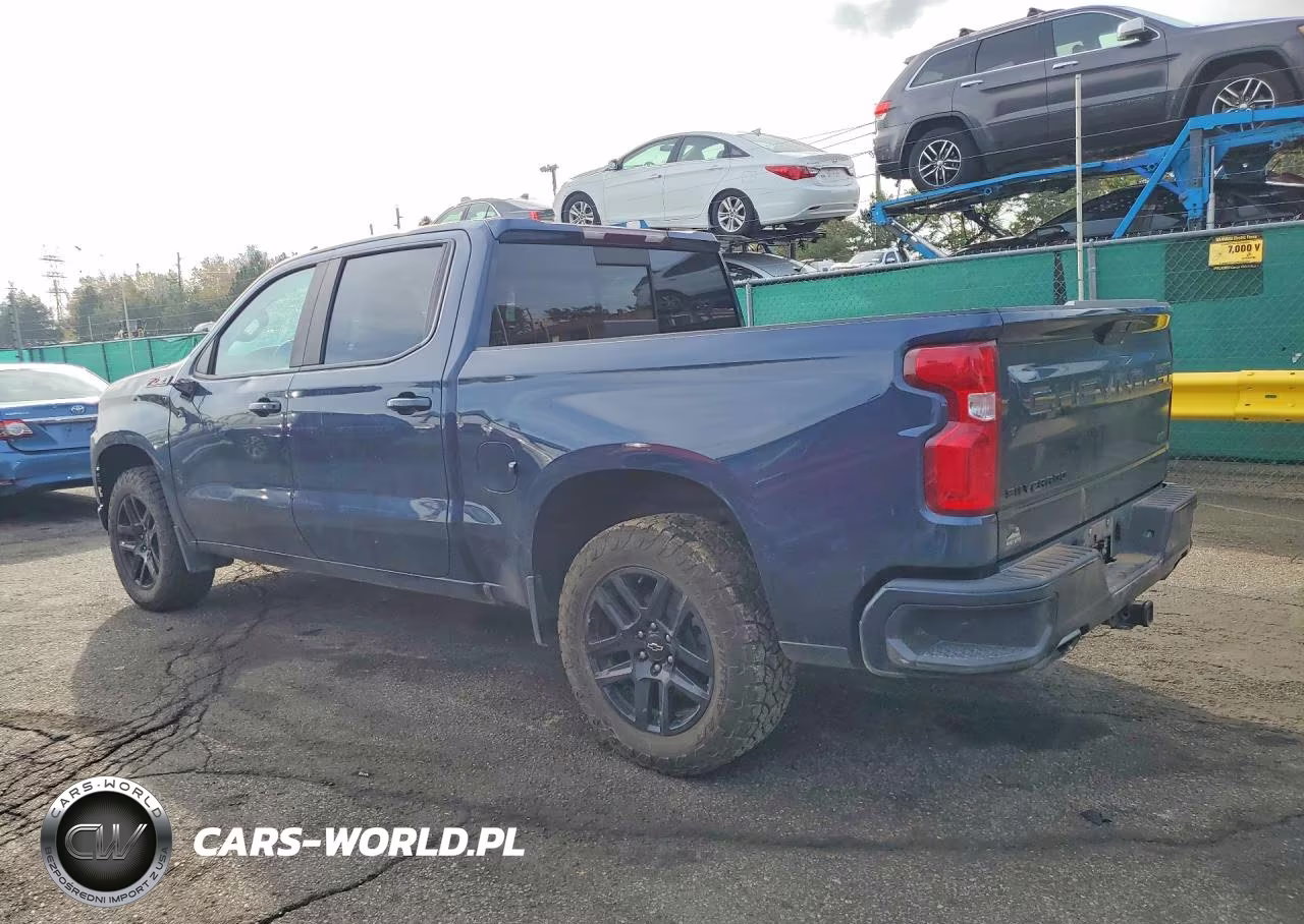 2022 Chevrolet Silverado Ltd K1500 Rst VIN:1GCUYEED8NZ131294 - 2