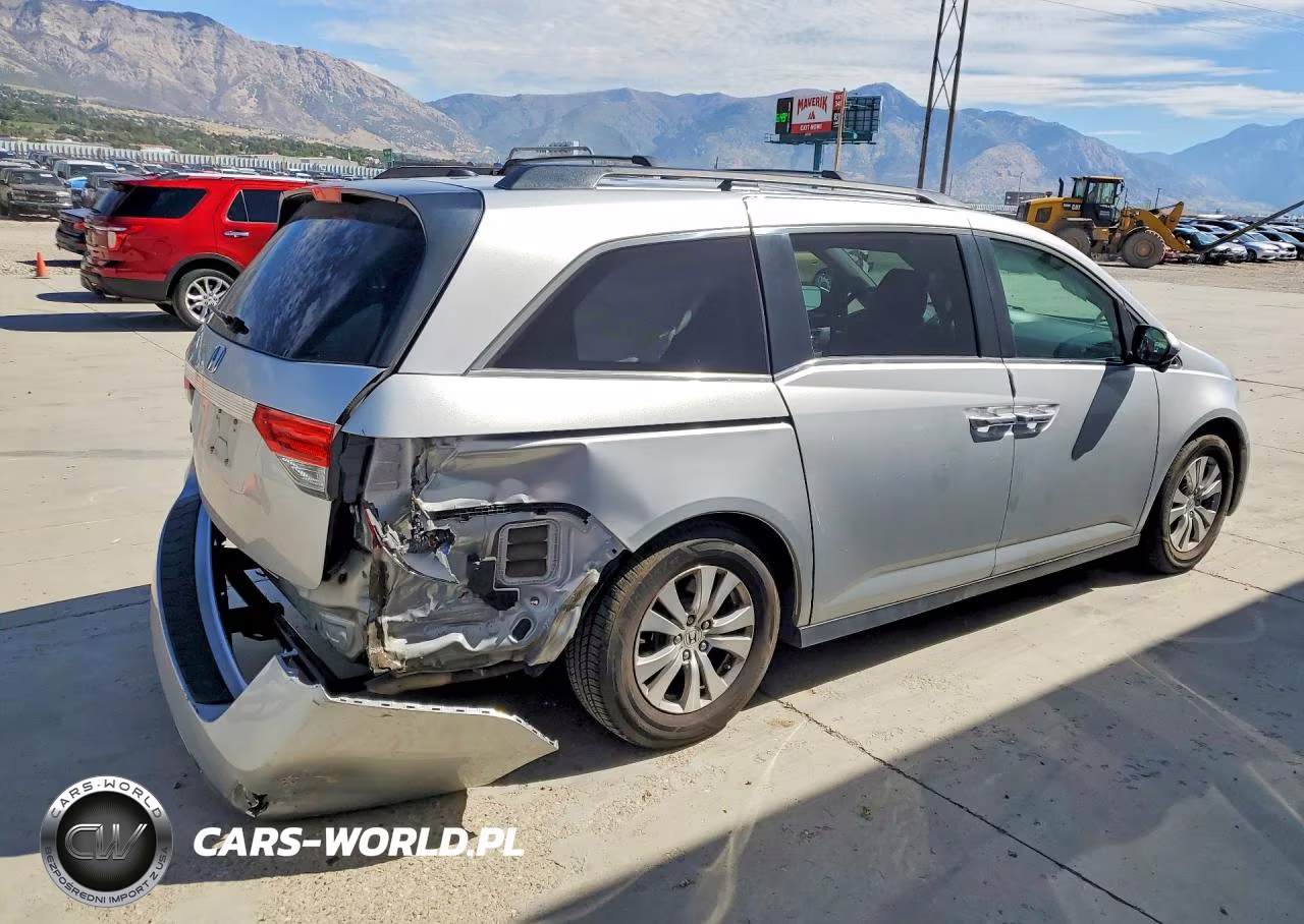 2014 Honda Odyssey Exl VIN:5FNRL5H6XEB043161 - 3