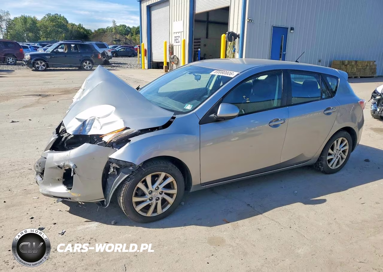 2012 Mazda 3 I VIN:JM1BL1L87C1537101 - 1