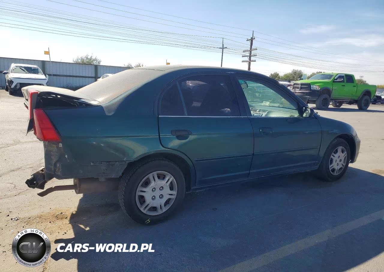 2001 Honda Civic Lx VIN:JHMES16551S012416 - 3