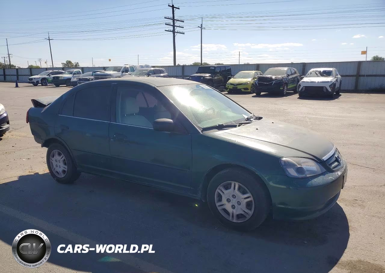 2001 Honda Civic Lx VIN:JHMES16551S012416 - 4