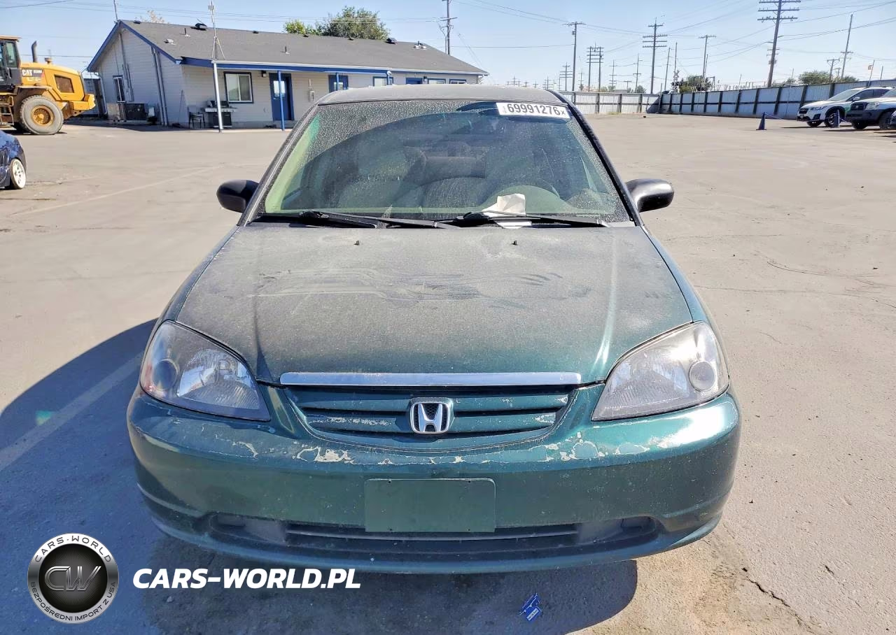 2001 Honda Civic Lx VIN:JHMES16551S012416 - 5