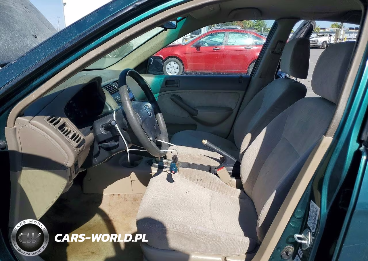 2001 Honda Civic Lx VIN:JHMES16551S012416 - 7