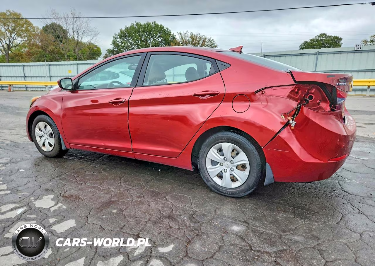 2016 Hyundai Elantra Se VIN:5NPDH4AE2GH667936 - 2