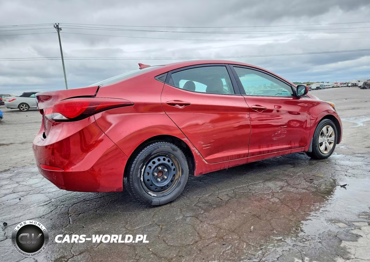 2016 Hyundai Elantra Se VIN:5NPDH4AE2GH667936 - 3