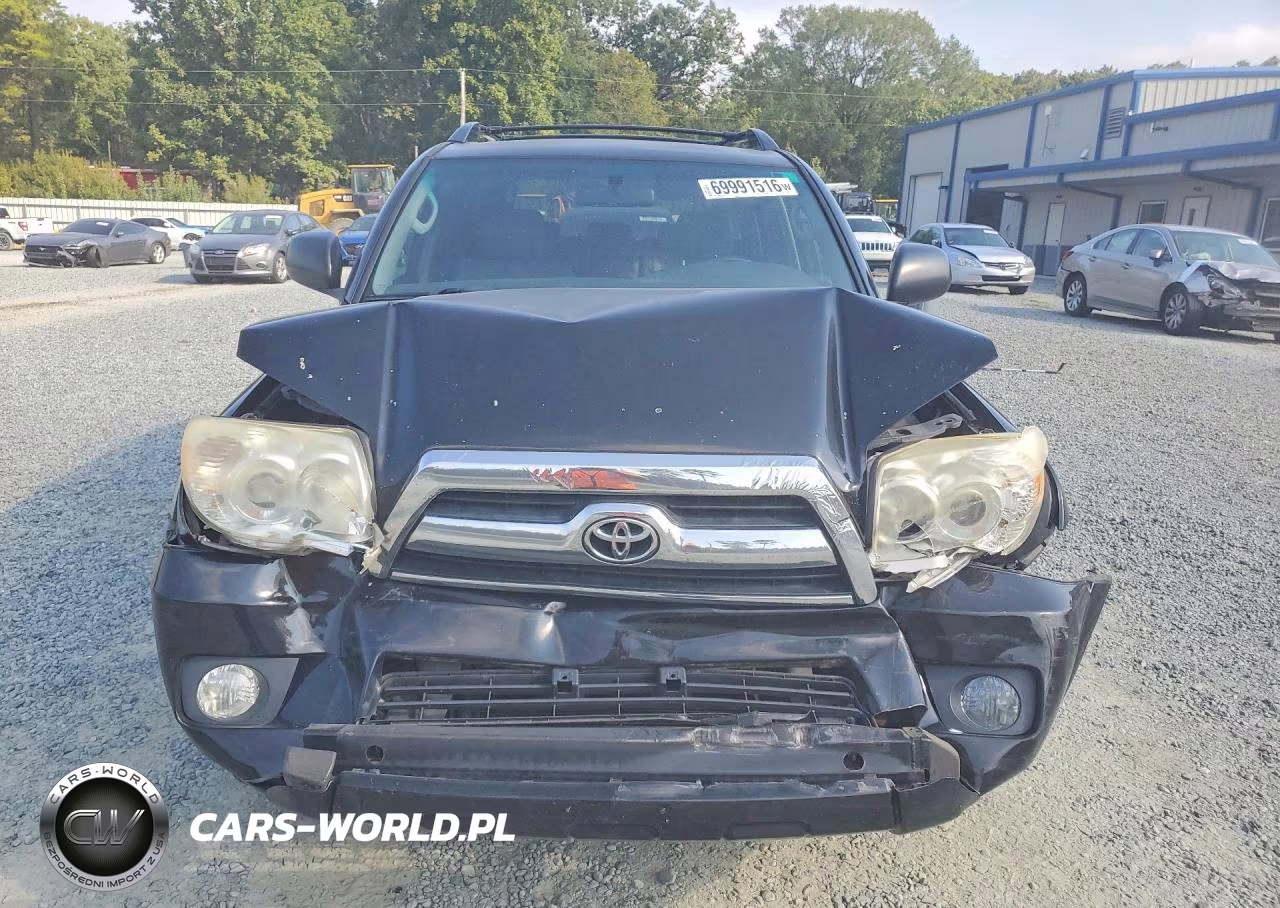 2007 Toyota 4Runner Sr5 VIN:JTEZU14R878075465 - 5
