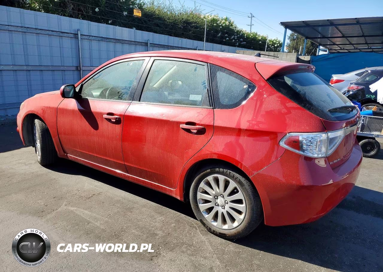 2009 Subaru Impreza 2.5I Premium VIN:JF1GH60619H811034 - 2