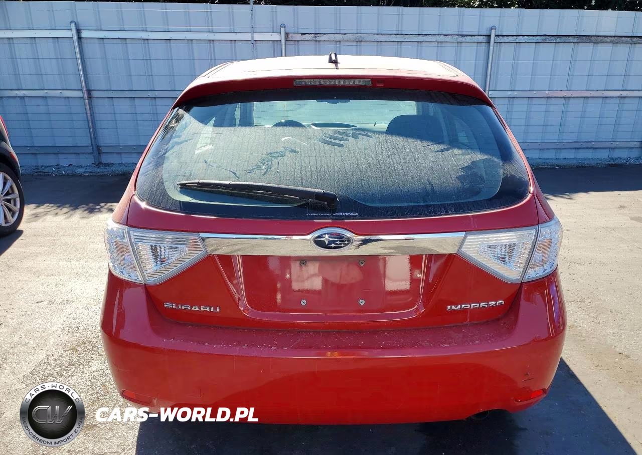 2009 Subaru Impreza 2.5I Premium VIN:JF1GH60619H811034 - 6