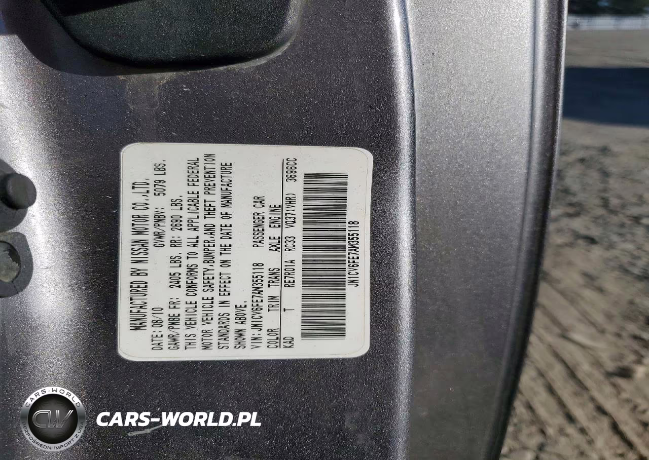 2010 Infiniti G37 Convertible Base VIN:JN1CV6FE7AM355118 - 12