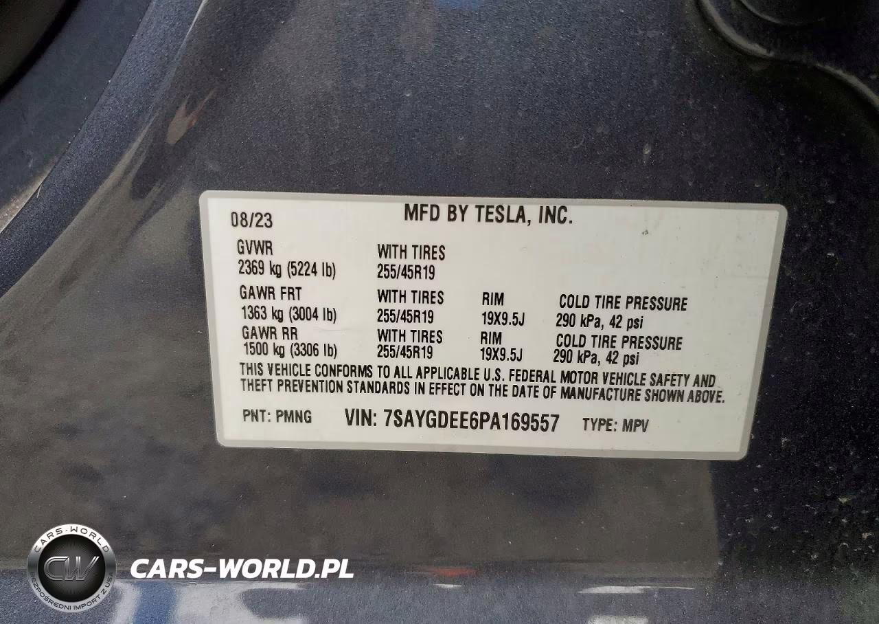 2023 Tesla Model Y VIN:7SAYGDEE6PA169557 - 13