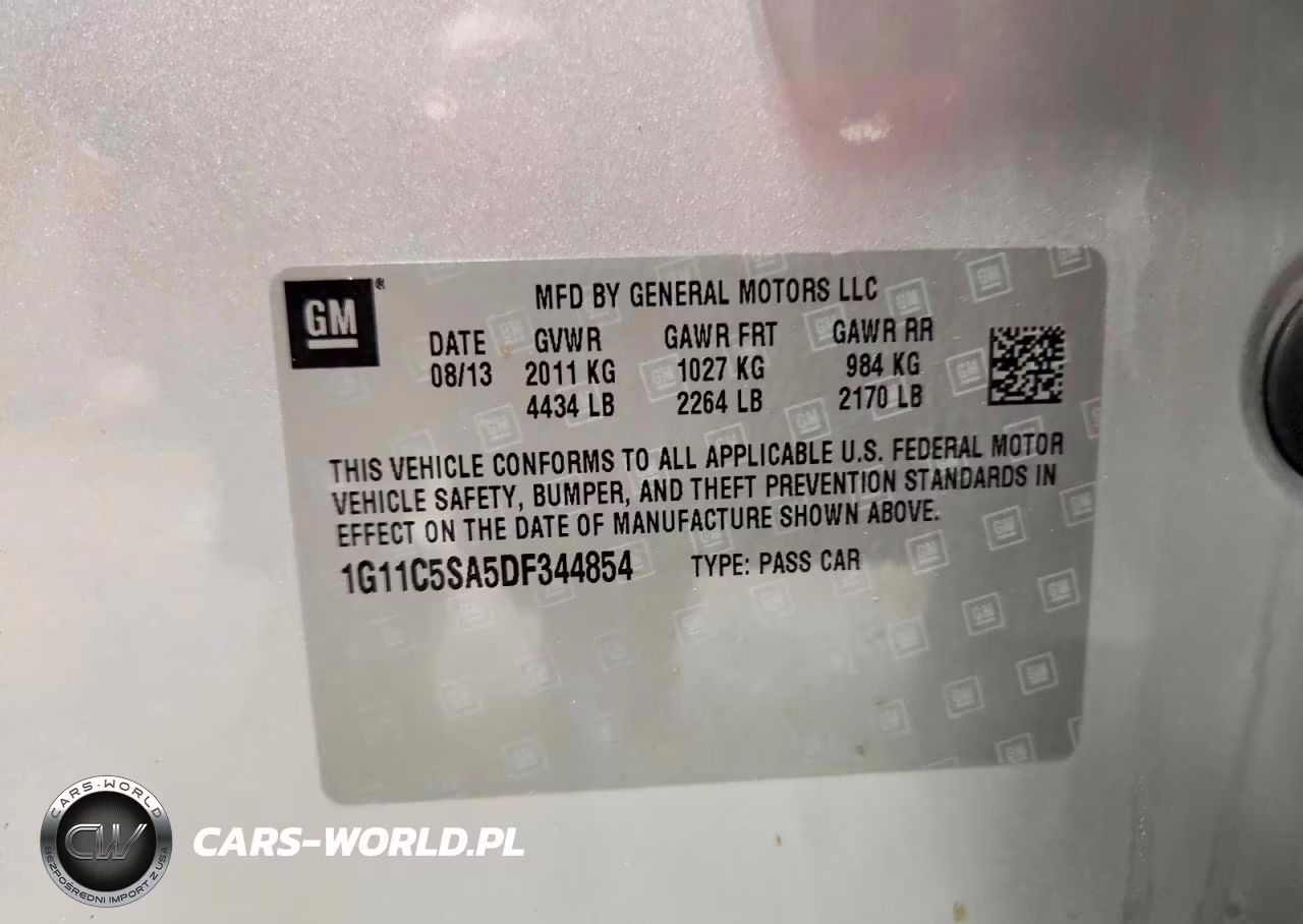 2013 Chevrolet Malibu 1Lt VIN:1G11C5SA5DF344854 - 12