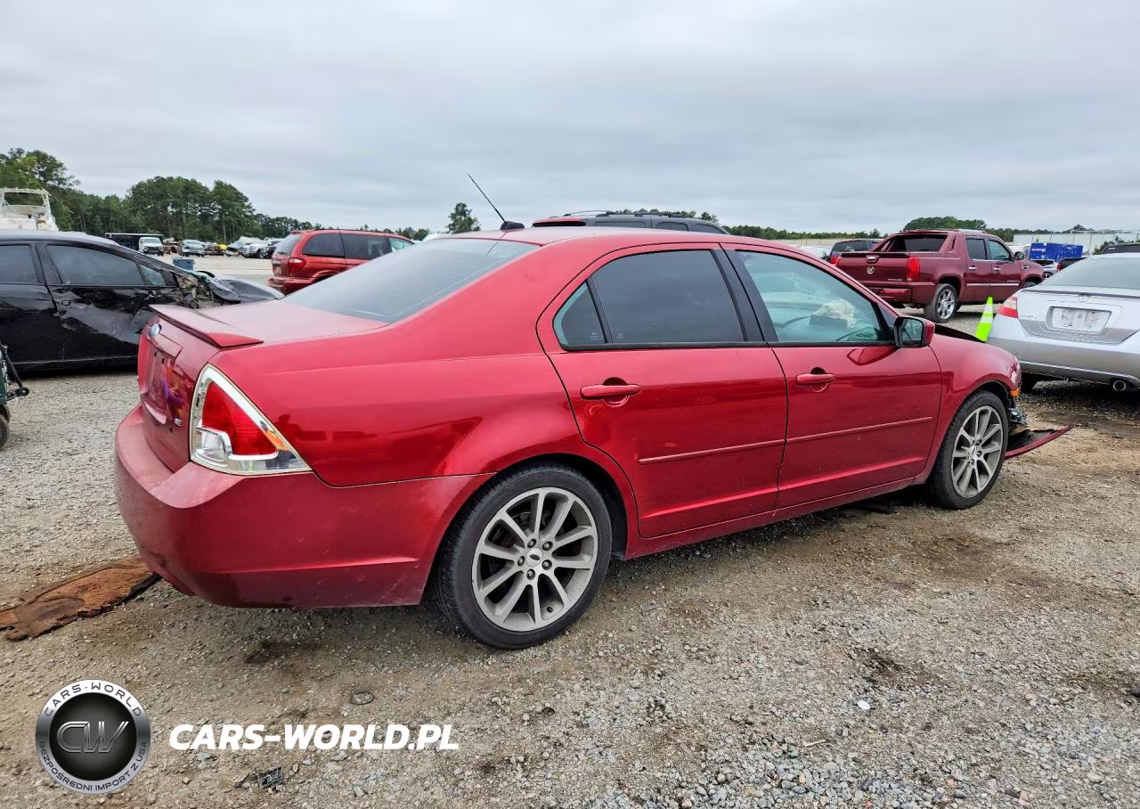 2008 Ford Fusion Se VIN:3FAHP07Z18R154902 - 3