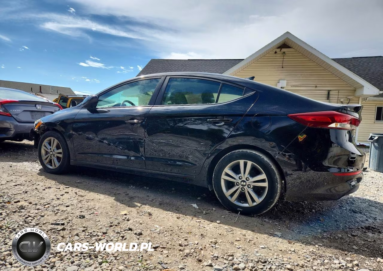 2017 Hyundai Elantra Se VIN:KMHD84LF8HU406142 - 2