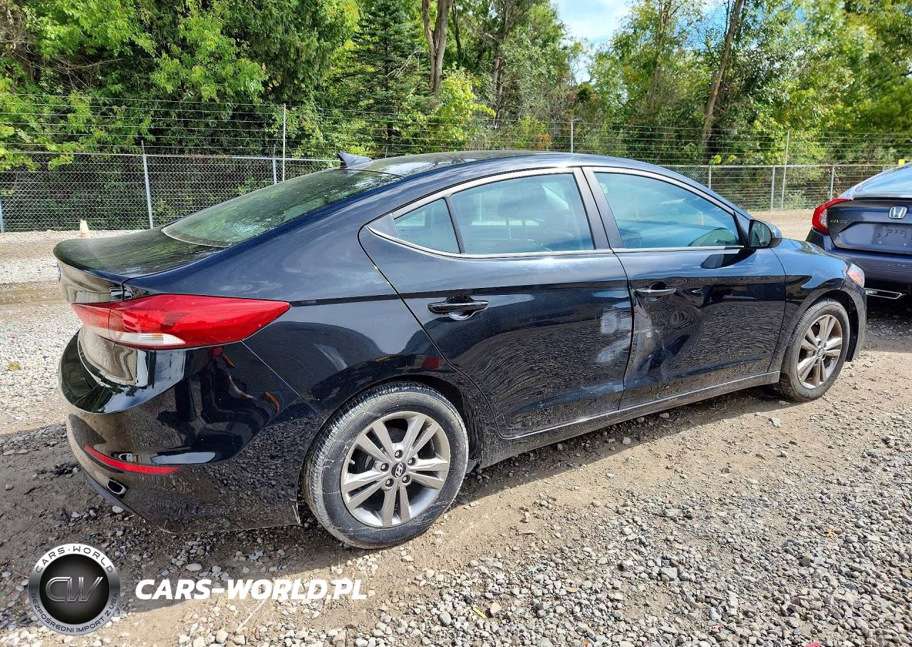 2017 Hyundai Elantra Se VIN:KMHD84LF8HU406142 - 3