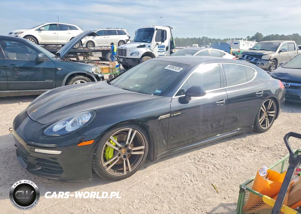 2014 Porsche Panamera S Hybrid VIN:WP0AD2A79EL044889 - 1