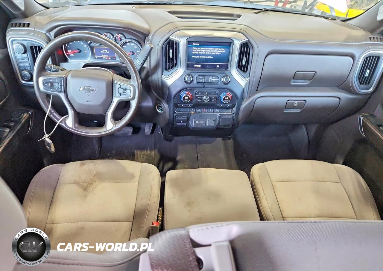 2020 Chevrolet Silverado K1500 Rst VIN:1GCVYEET6LZ166537 - 8