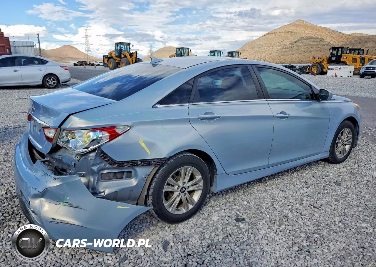2014 Hyundai Sonata Gls VIN:5NPEB4AC6EH907233 - 3
