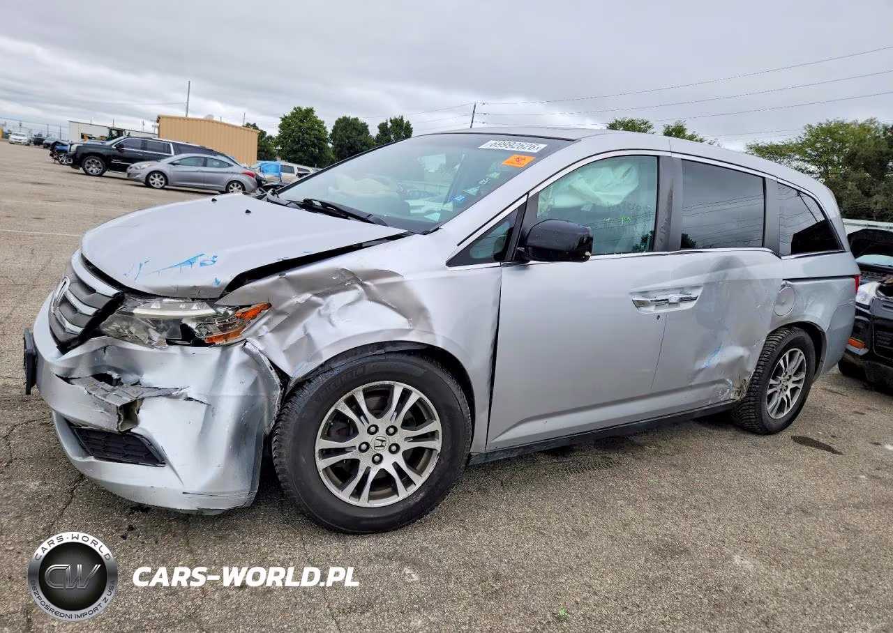 2012 Honda Odyssey Exl VIN:5FNRL5H64CB060602 - 1