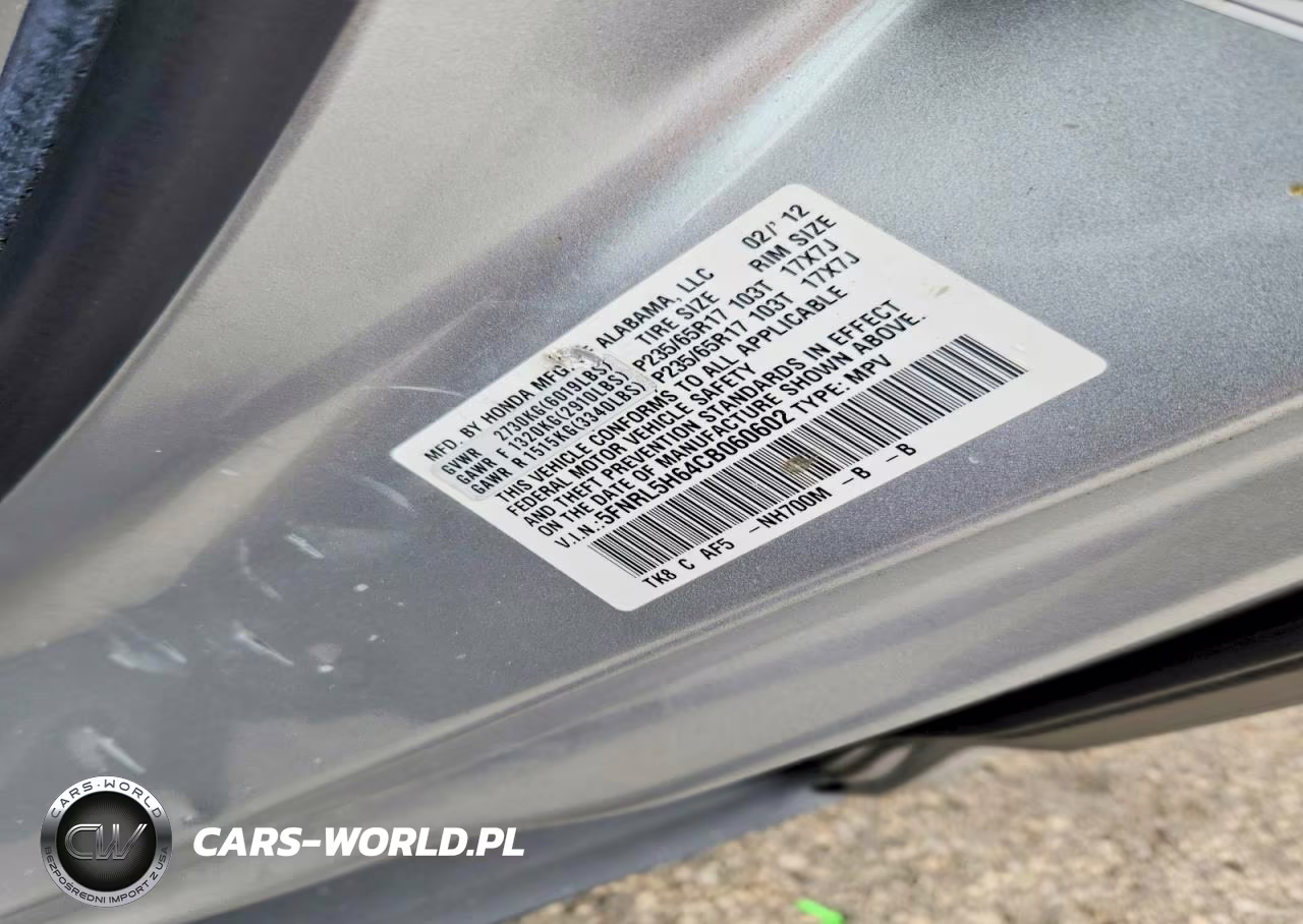 2012 Honda Odyssey Exl VIN:5FNRL5H64CB060602 - 13