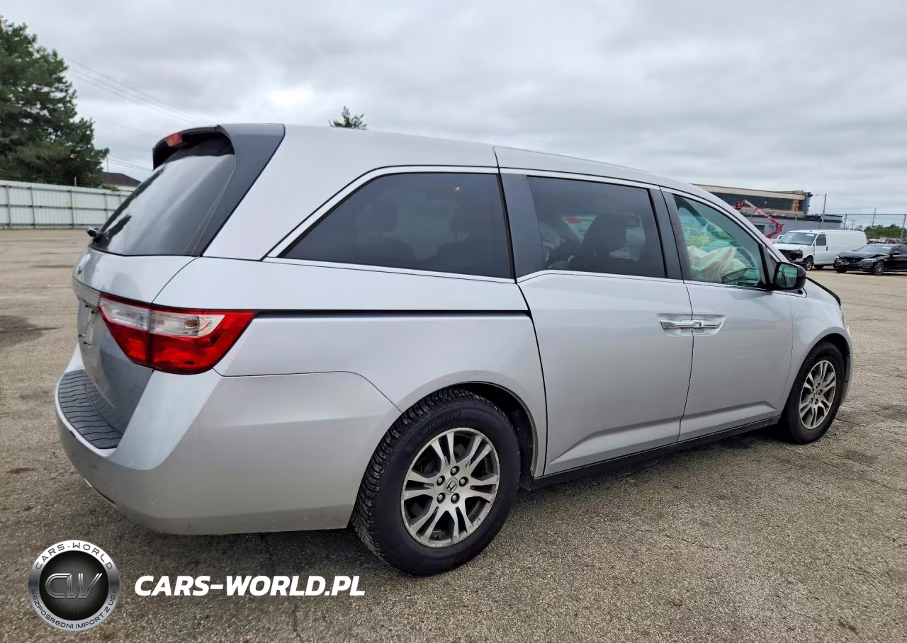 2012 Honda Odyssey Exl VIN:5FNRL5H64CB060602 - 3