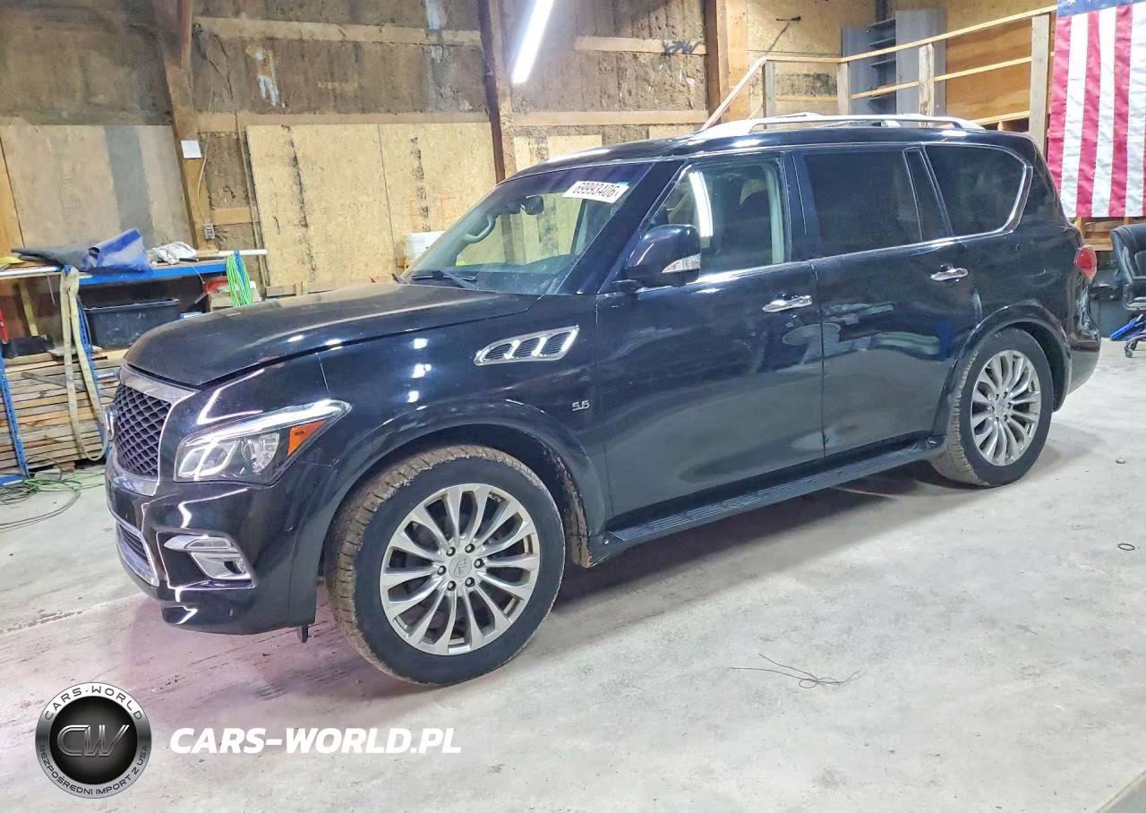 2016 Infiniti Qx80 VIN:JN8AZ2NE5G9127346 - 1
