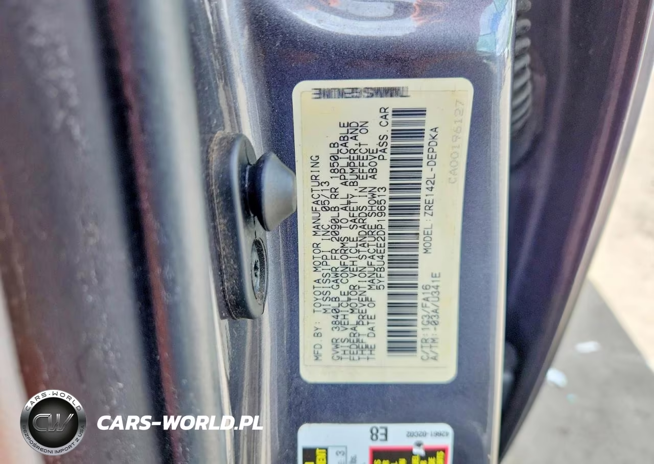 2013 Toyota Corolla L VIN:5YFBU4EE2DP196513 - 12