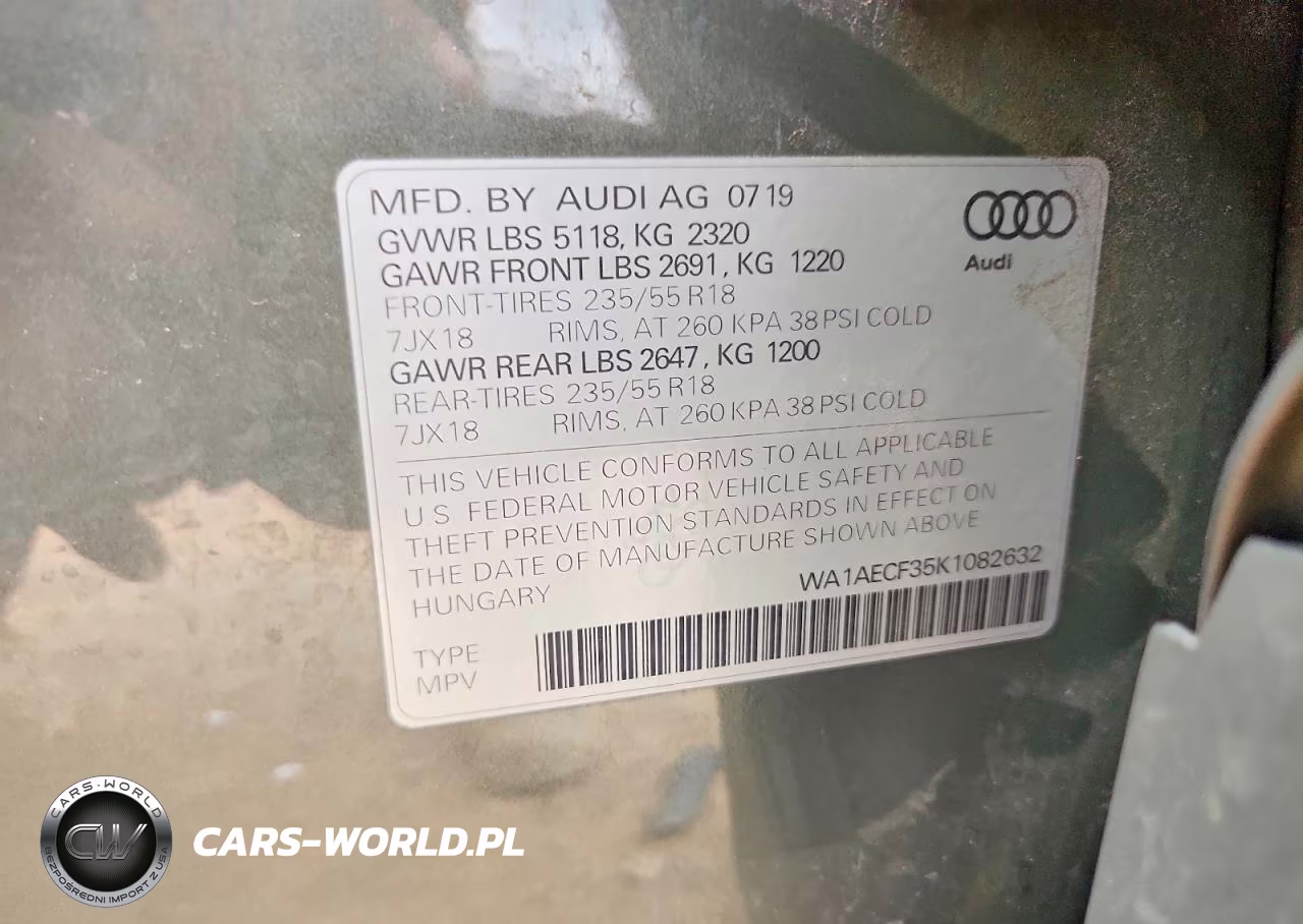 2019 Audi Q3 Premium VIN:WA1AECF35K1082632 - 14