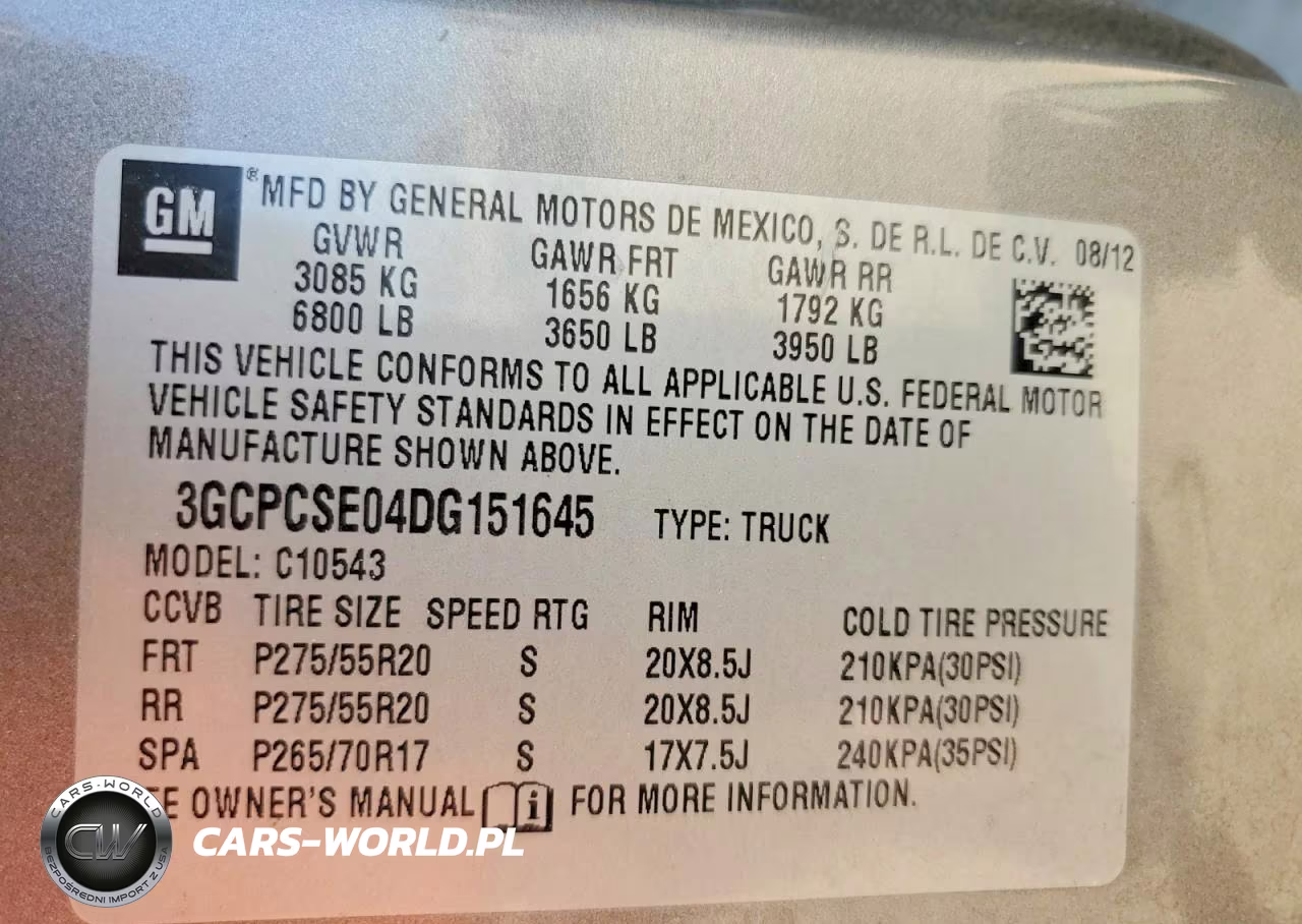 2013 Chevrolet Silverado C1500 Lt VIN:3GCPCSE04DG151645 - 12