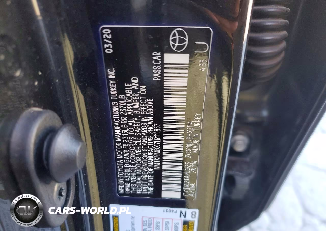 2020 Toyota C-Hr Limited VIN:NMTKHMBX7LR111857 - 12