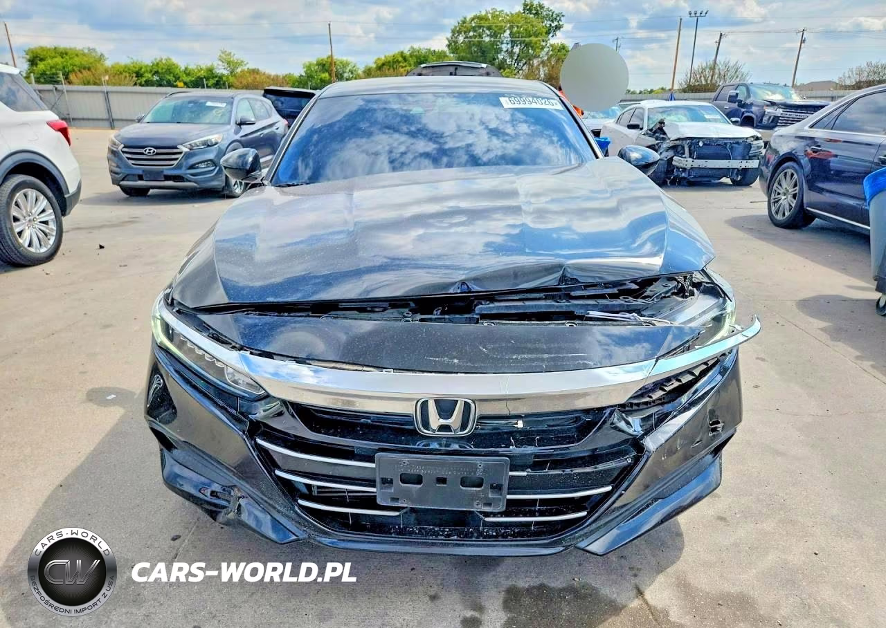 2022 Honda Accord Lx VIN:1HGCV1F18NA025901 - 5