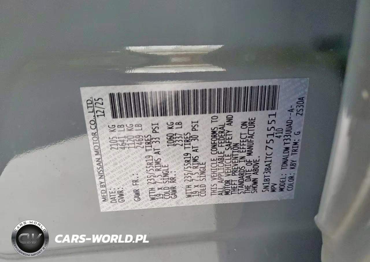 2026 Nissan Rogue Dark Armor VIN:5N1BT3BA1TC751551 - 13