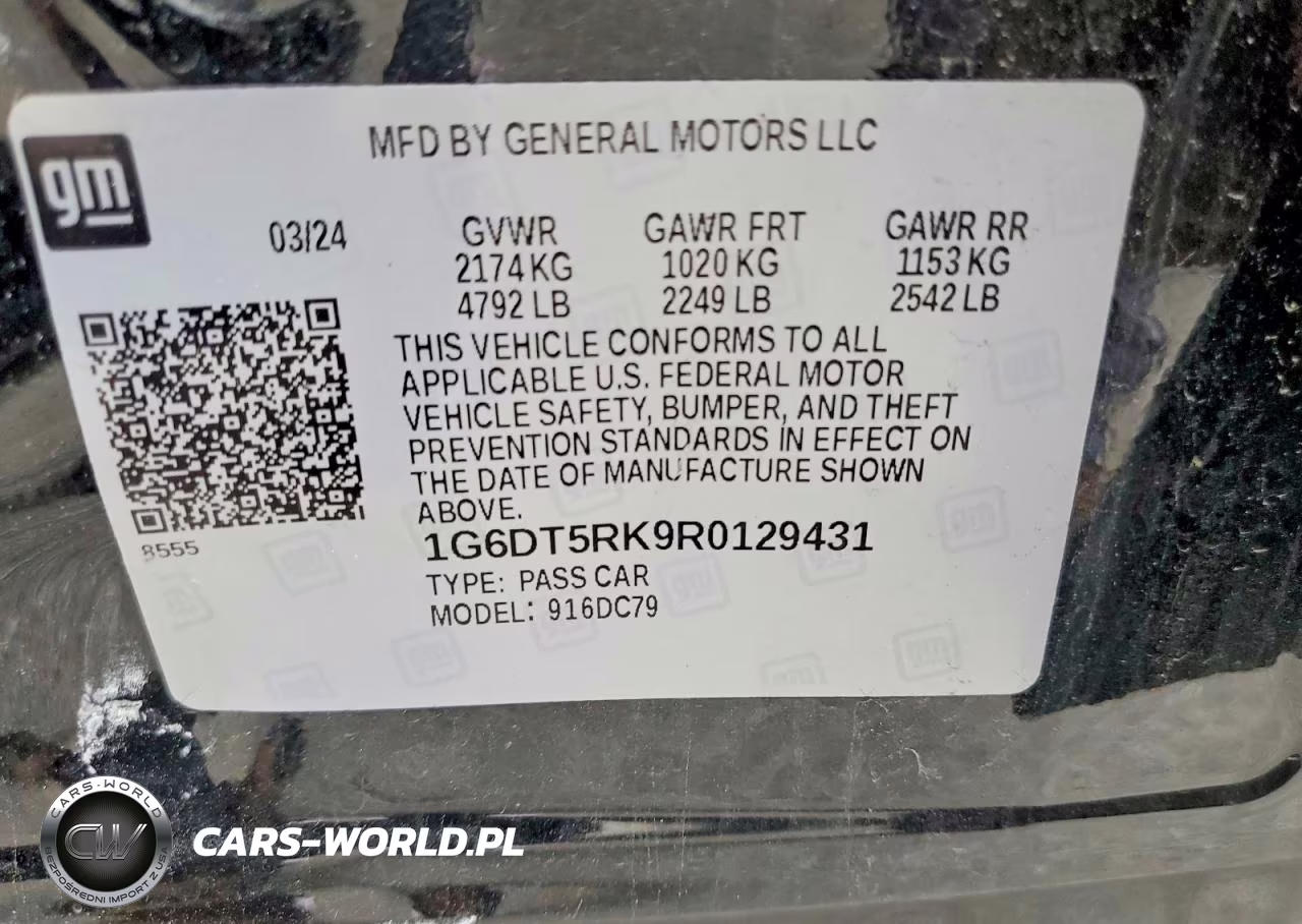 2024 Cadillac Ct5 Premium Luxury VIN:1G6DT5RK9R0129431 - 12