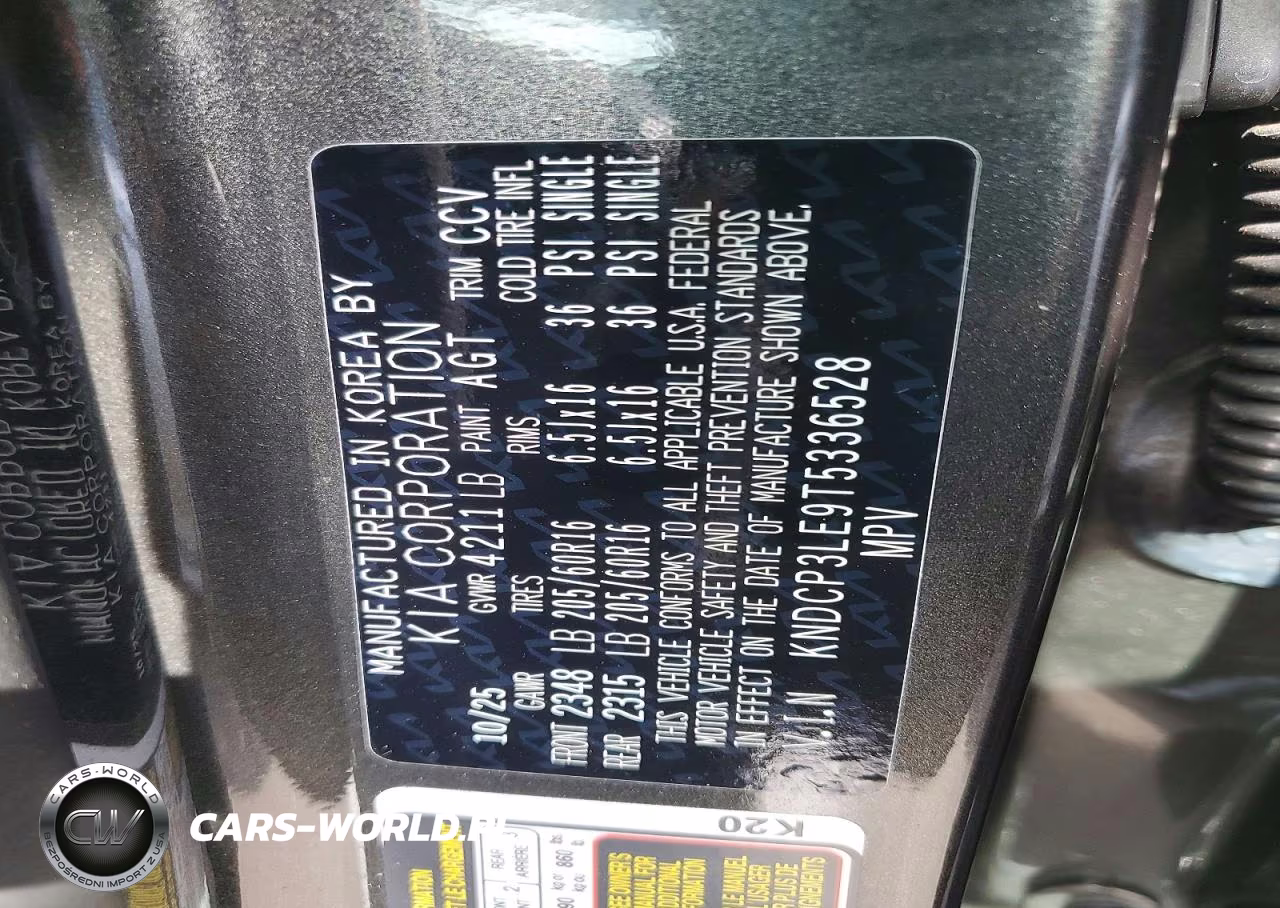 2026 Kia Niro Lx VIN:KNDCP3LE9T5336528 - 13
