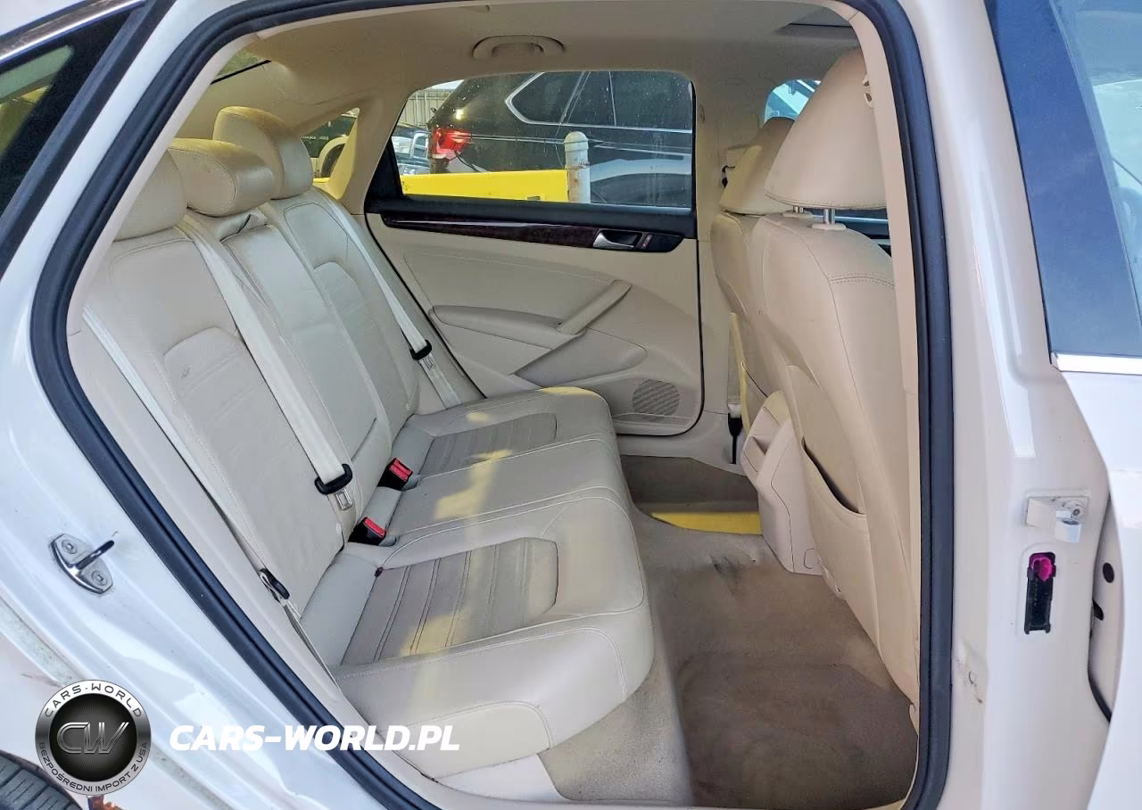 2012 Volkswagen Passat Sel VIN:1VWCP7A32CC036296 - 10