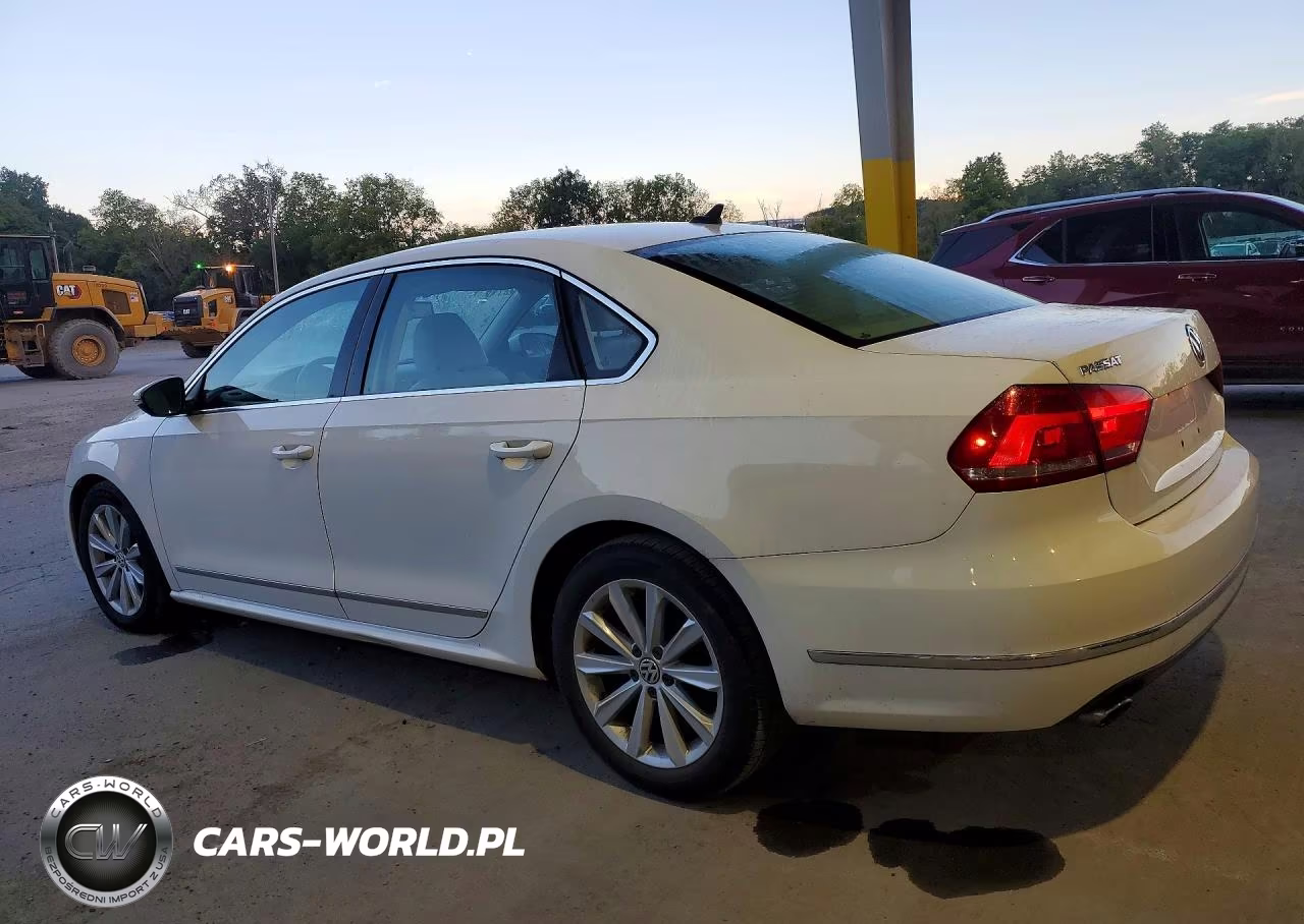 2012 Volkswagen Passat Sel VIN:1VWCP7A32CC036296 - 2
