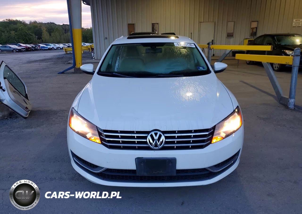 2012 Volkswagen Passat Sel VIN:1VWCP7A32CC036296 - 5