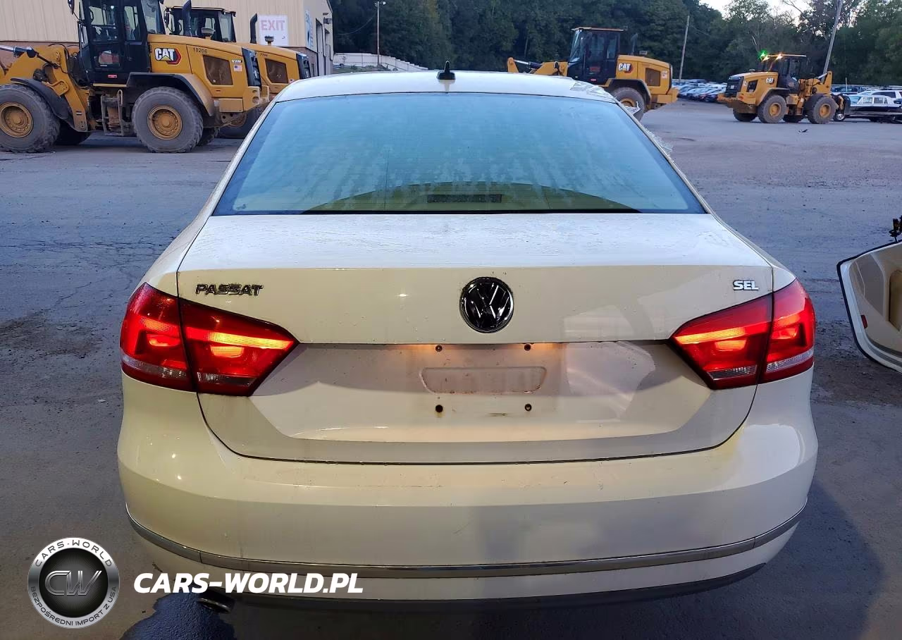 2012 Volkswagen Passat Sel VIN:1VWCP7A32CC036296 - 6