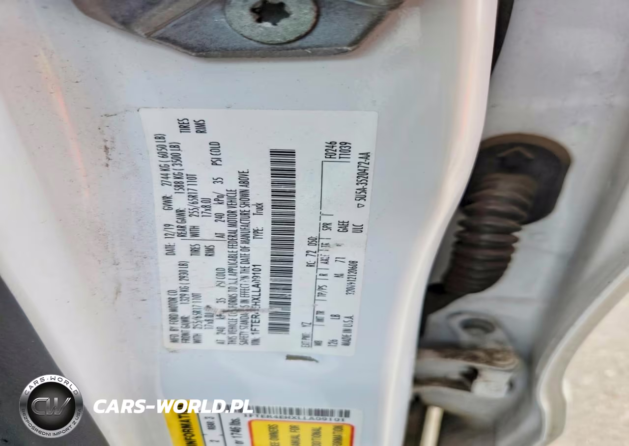 2020 Ford Ranger Xl VIN:1FTER4EHXLLA09101 - 12