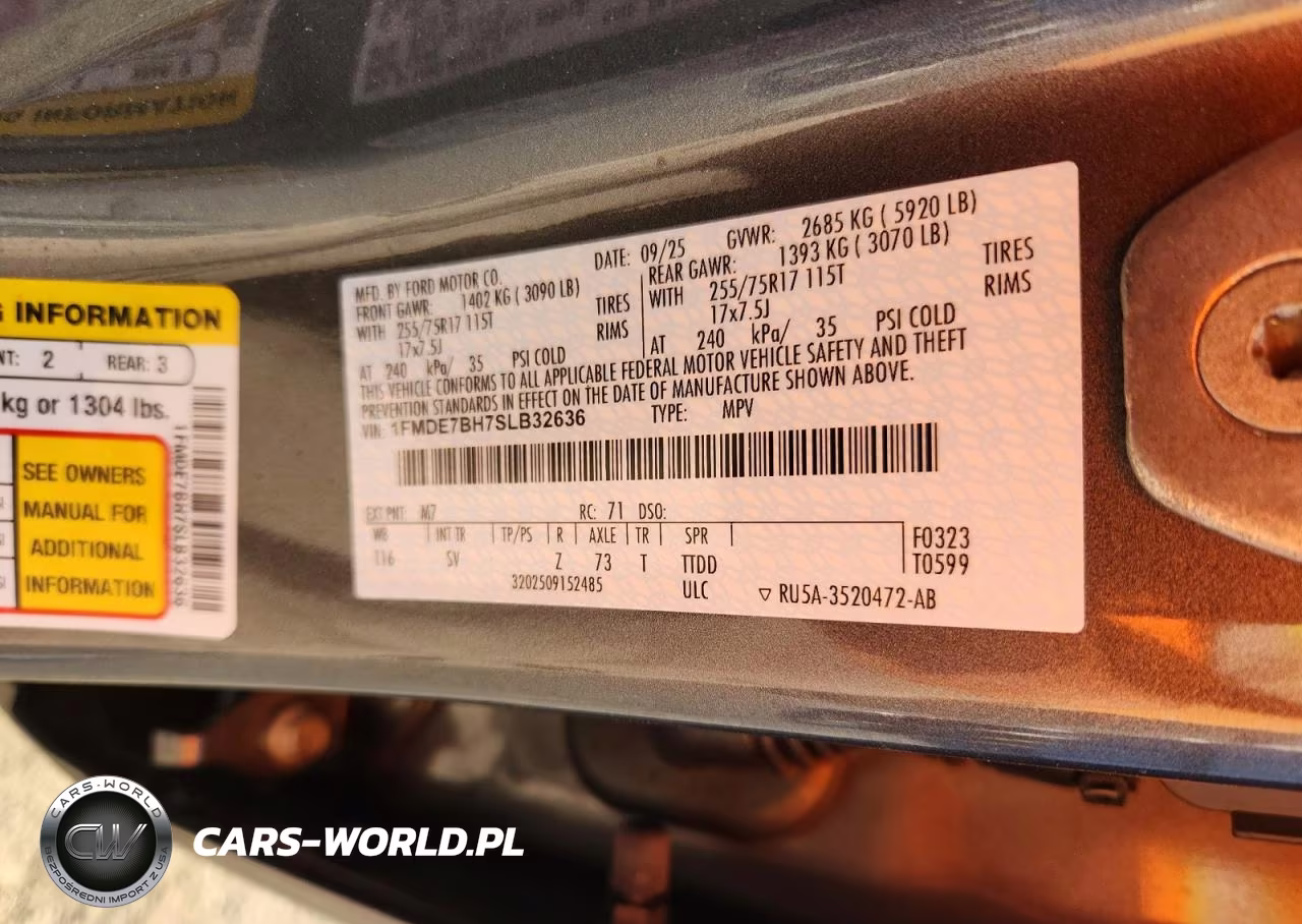 2025 Ford Bronco Big Bend VIN:1FMDE7BH7SLB32636 - 12
