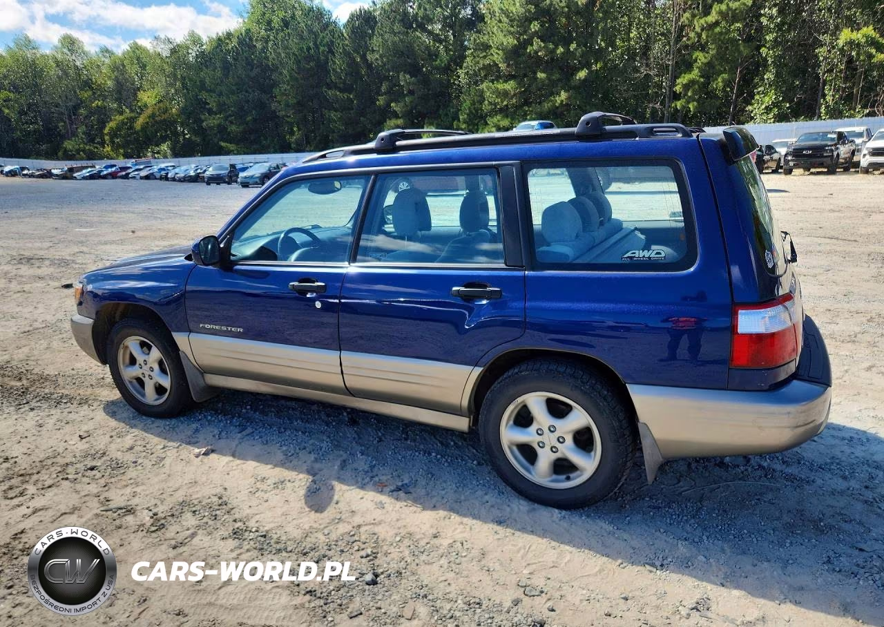 2002 Subaru Forester S VIN:JF1SF65532H717629 - 2