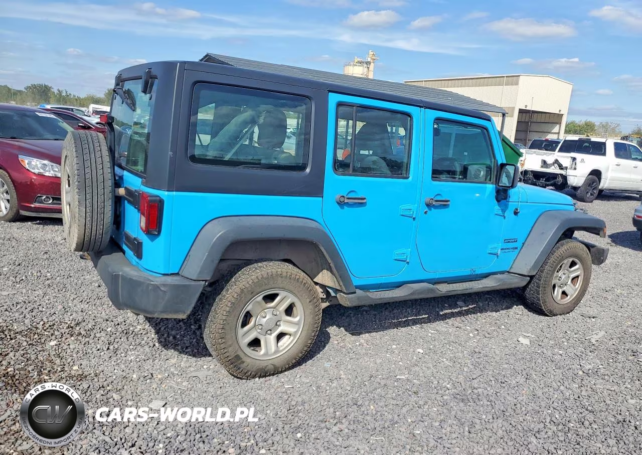 2018 Jeep Wrangler Unlimited Sport VIN:1C4BJWKG8JL853281 - 3