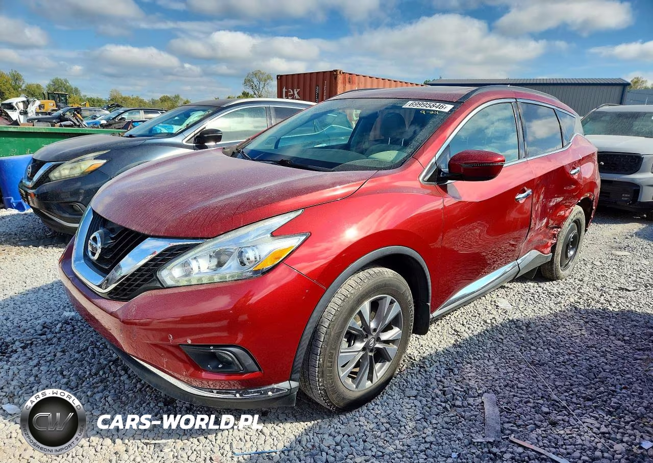 2016 Nissan Murano Sv VIN:5N1AZ2MG0GN170798 - 1
