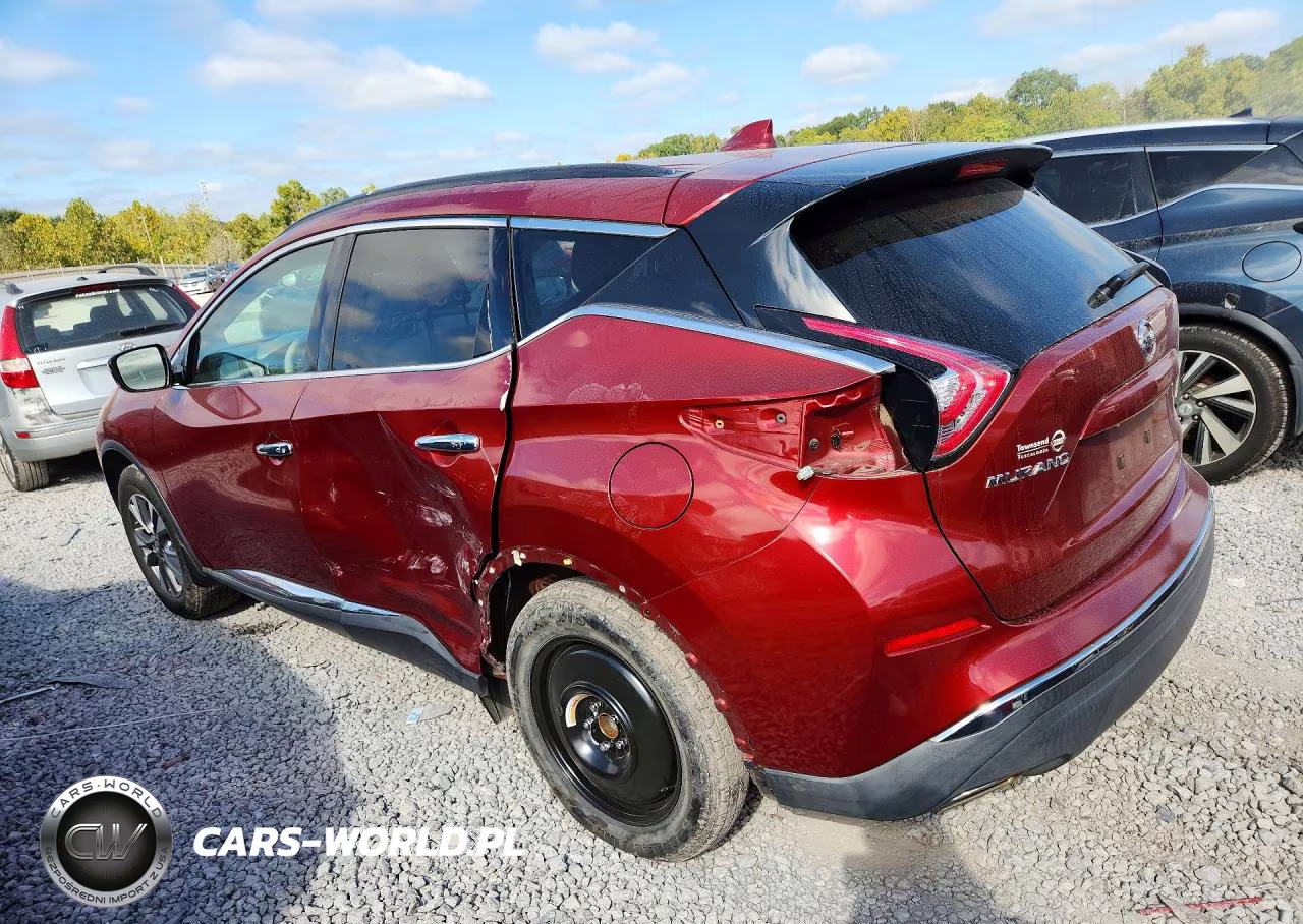 2016 Nissan Murano Sv VIN:5N1AZ2MG0GN170798 - 2