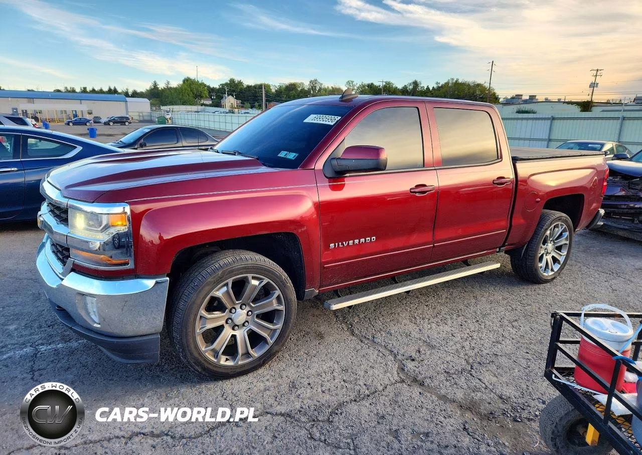 2016 Chevrolet Silverado K1500 Lt VIN:3GCUKREC2GG194250 - 1