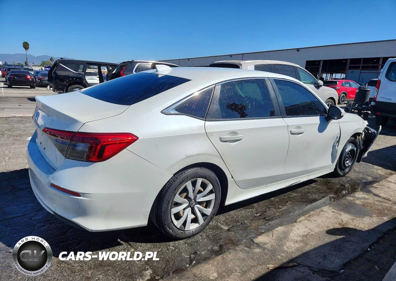2022 Honda Civic Lx VIN:2HGFE2F2XNH546647 - 3