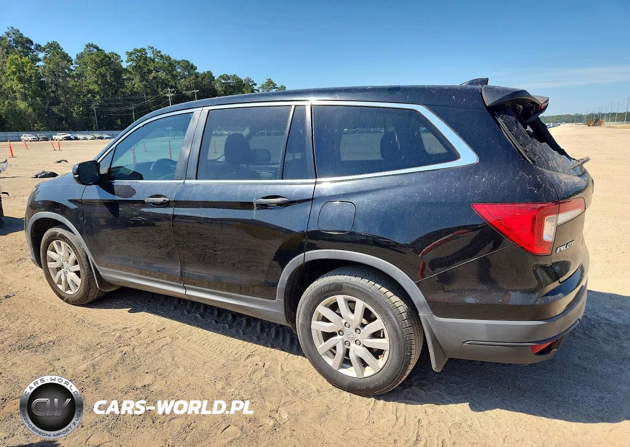 2019 Honda Pilot Lx VIN:5FNYF5H10KB047089 - 2