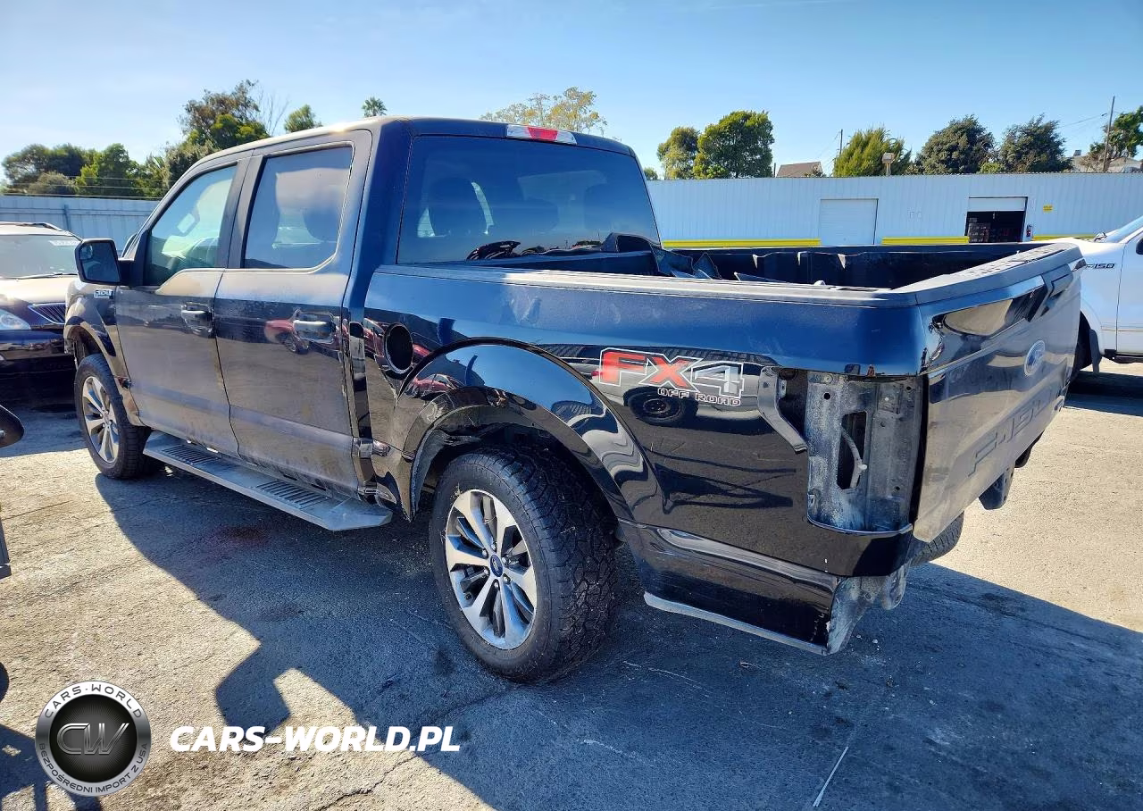 2019 Ford F150 Supercrew VIN:1FTEW1E40KKE15820 - 2