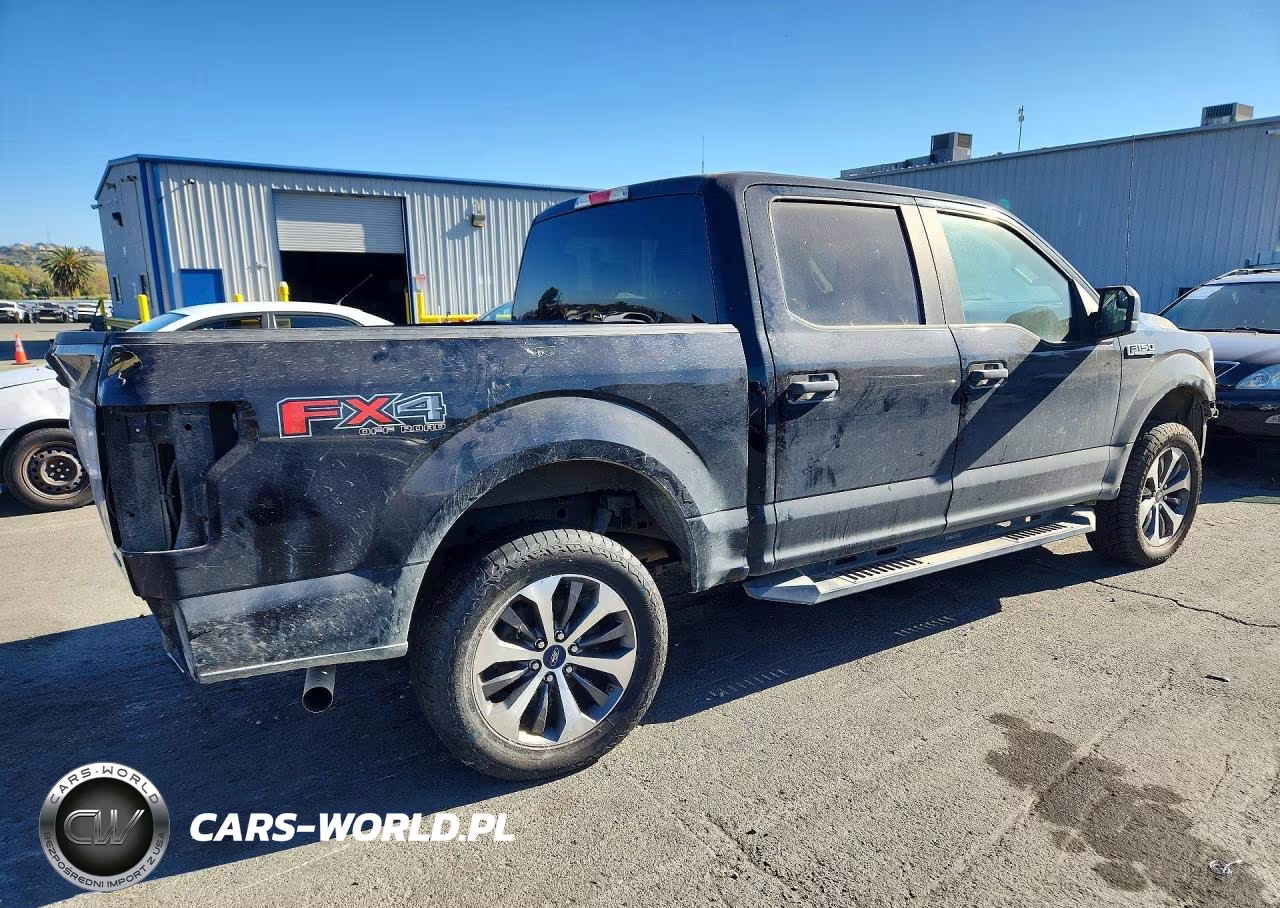 2019 Ford F150 Supercrew VIN:1FTEW1E40KKE15820 - 3