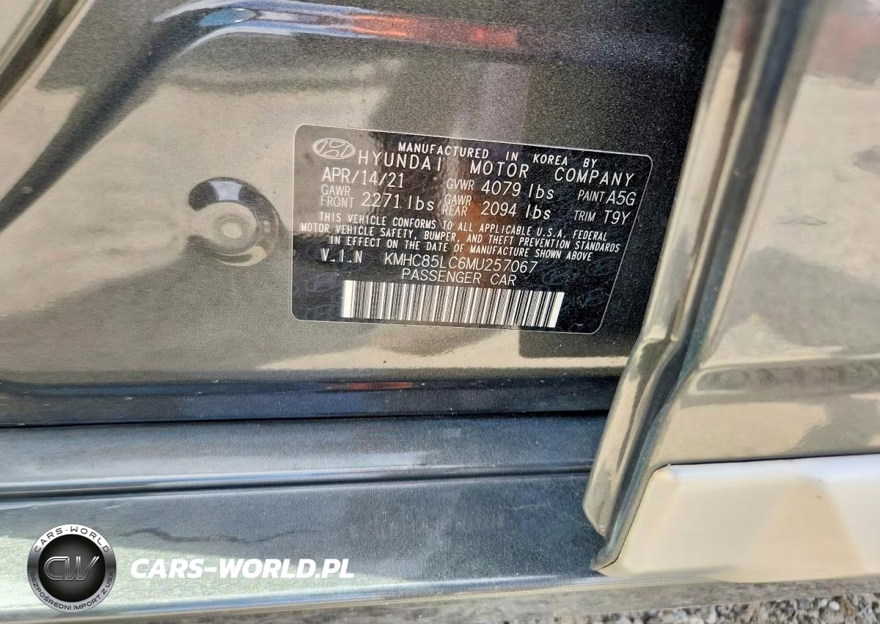 2021 Hyundai Ioniq Sel VIN:KMHC85LC6MU257067 - 12