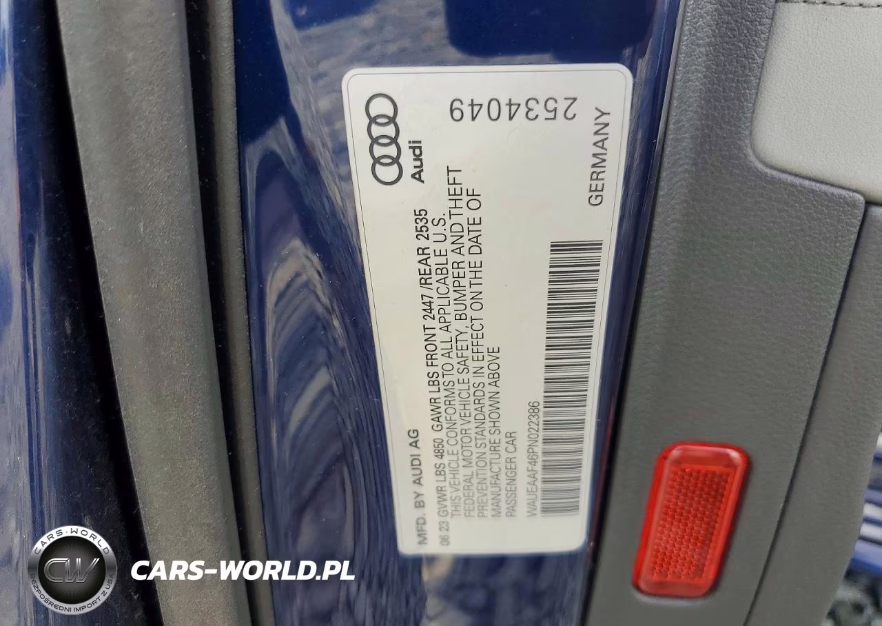 2023 Audi A4 Premium Plus 45 VIN:WAUEAAF46PN022386 - 13
